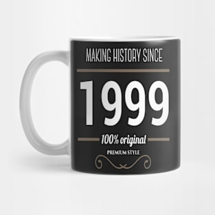 Father (2) Making History since 1999 Mug